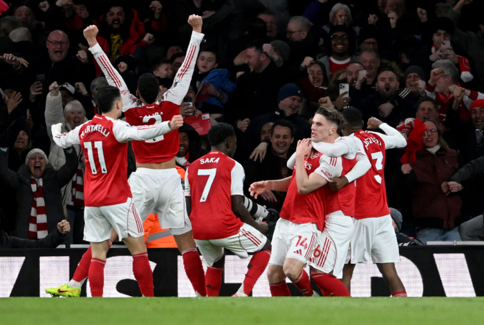 16岁天才道曼双响助阿森纳逆转埃弗顿 创英超最