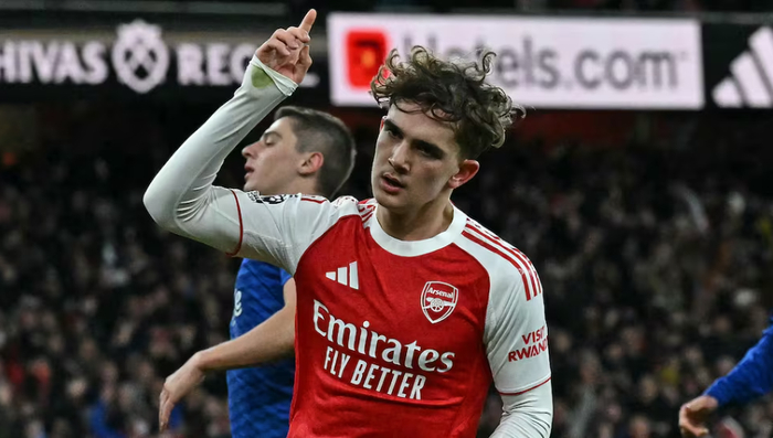 16岁天才道曼双响助阿森纳逆转埃弗顿 创英超最